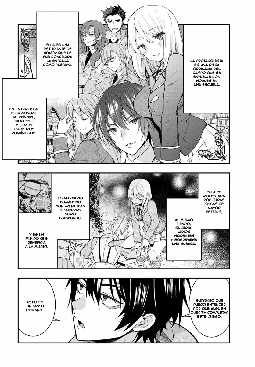 Otome Game Sekai wa Mob ni Kibishii Sekai Desu Capítulo 1 - Page 12