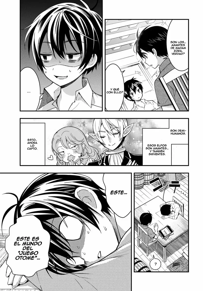 Otome Game Sekai wa Mob ni Kibishii Sekai Desu Capítulo 1 - Page 35