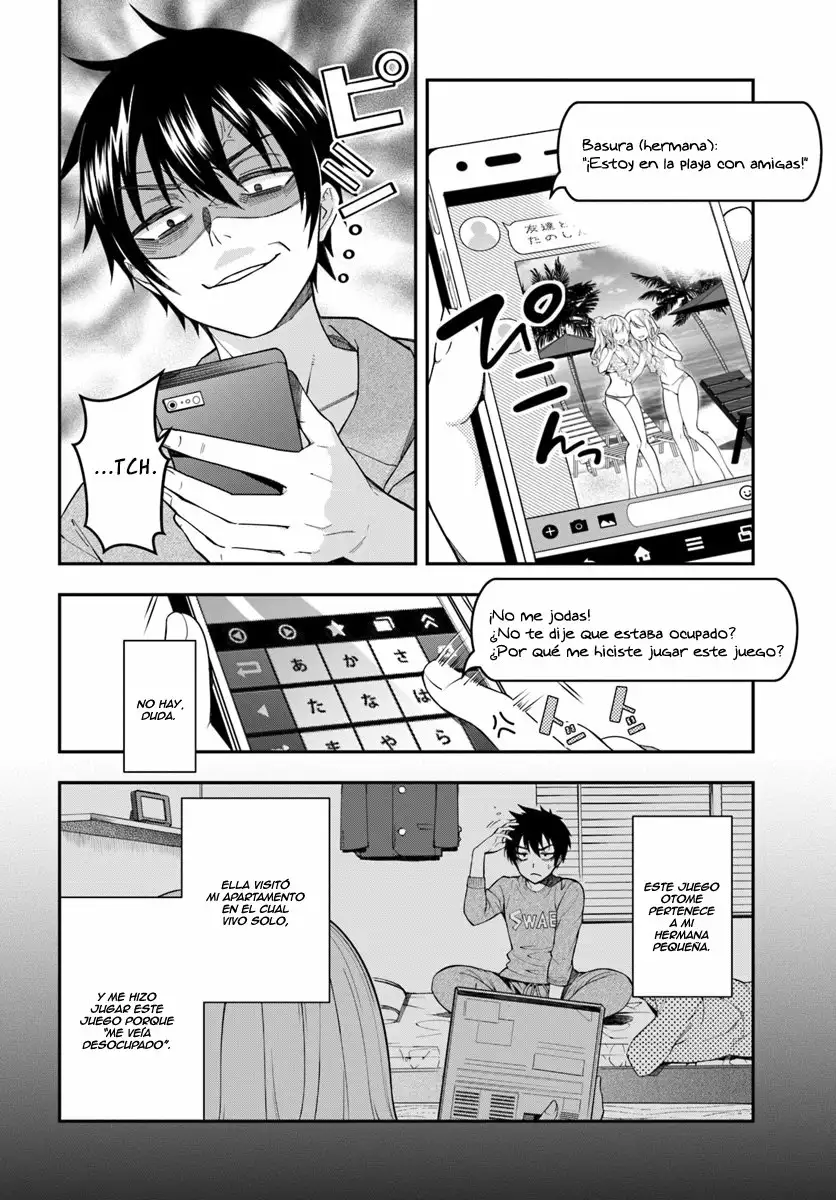 Otome Game Sekai wa Mob ni Kibishii Sekai Desu Capítulo 1 - Page 8