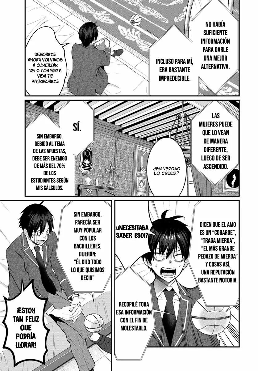 Otome Game Sekai wa Mob ni Kibishii Sekai Desu Capítulo 14 - Page 12