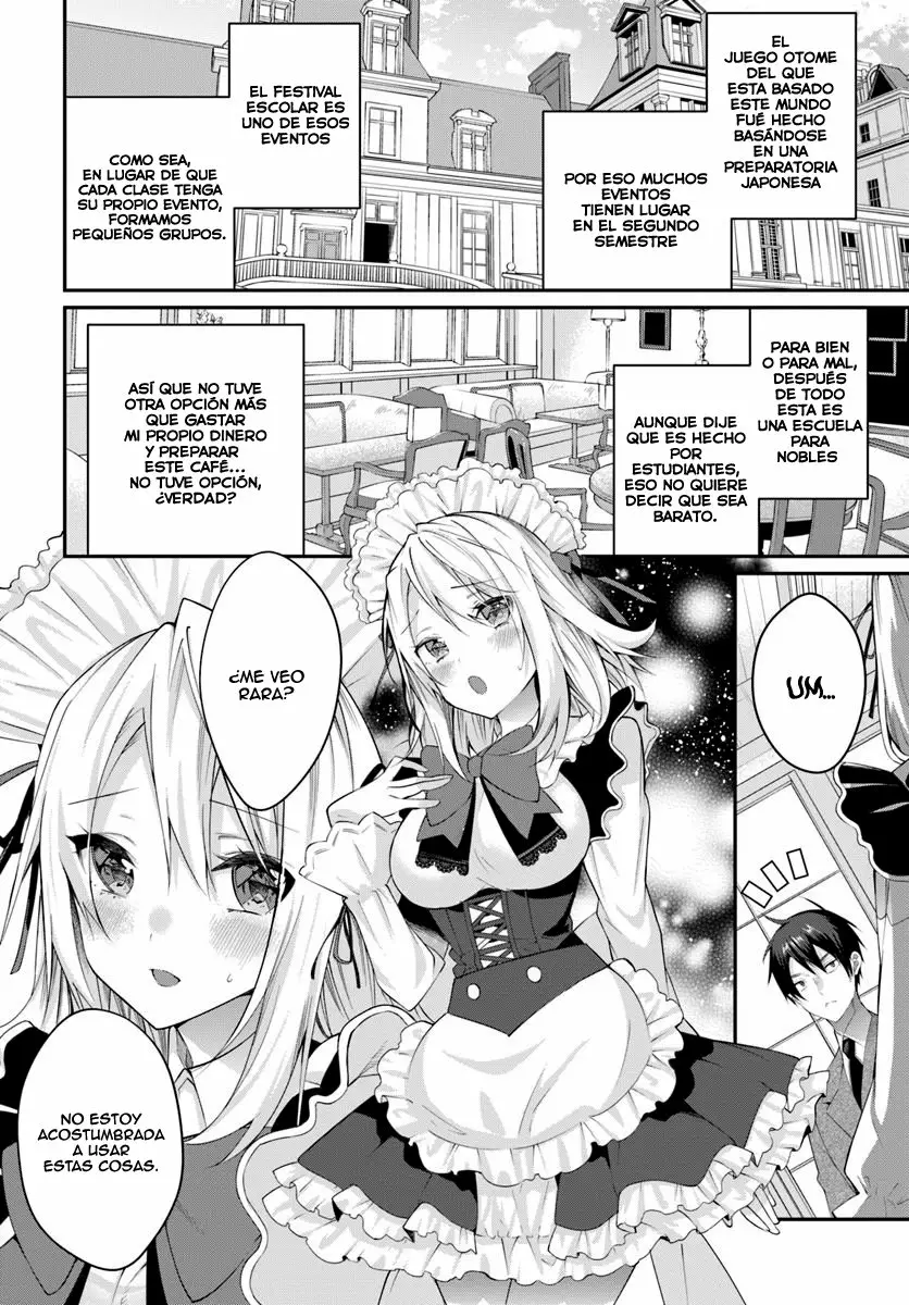 Otome Game Sekai wa Mob ni Kibishii Sekai Desu Capítulo 15 - Page 2