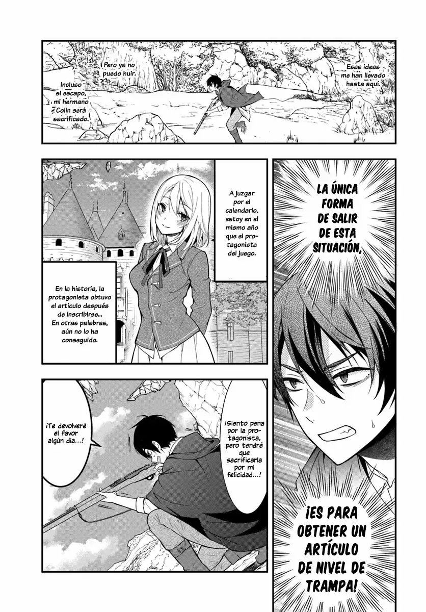 Otome Game Sekai wa Mob ni Kibishii Sekai Desu Capítulo 2 - Page 8