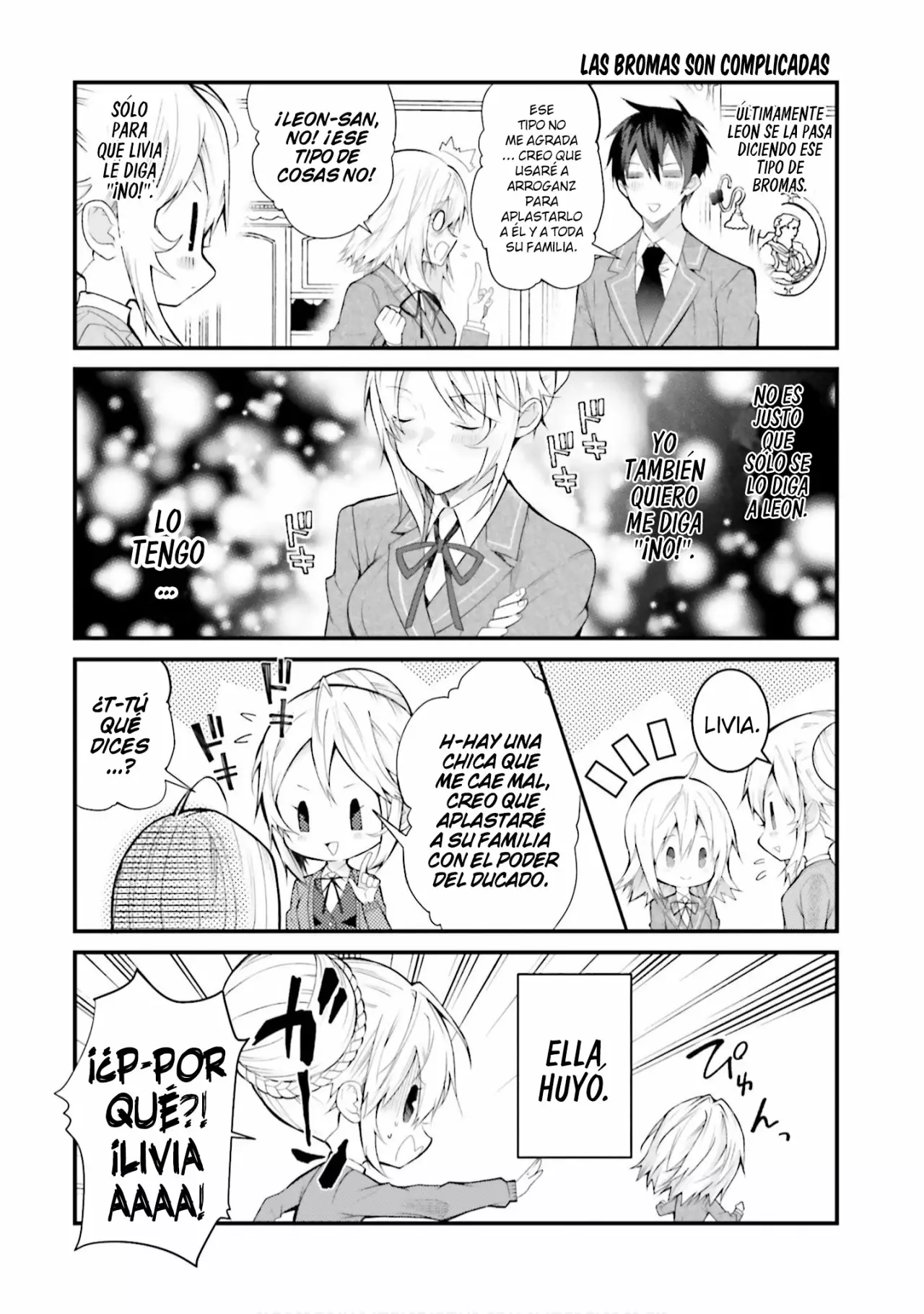Otome Game Sekai wa Mob ni Kibishii Sekai Desu Capítulo 21.5 - Page 4