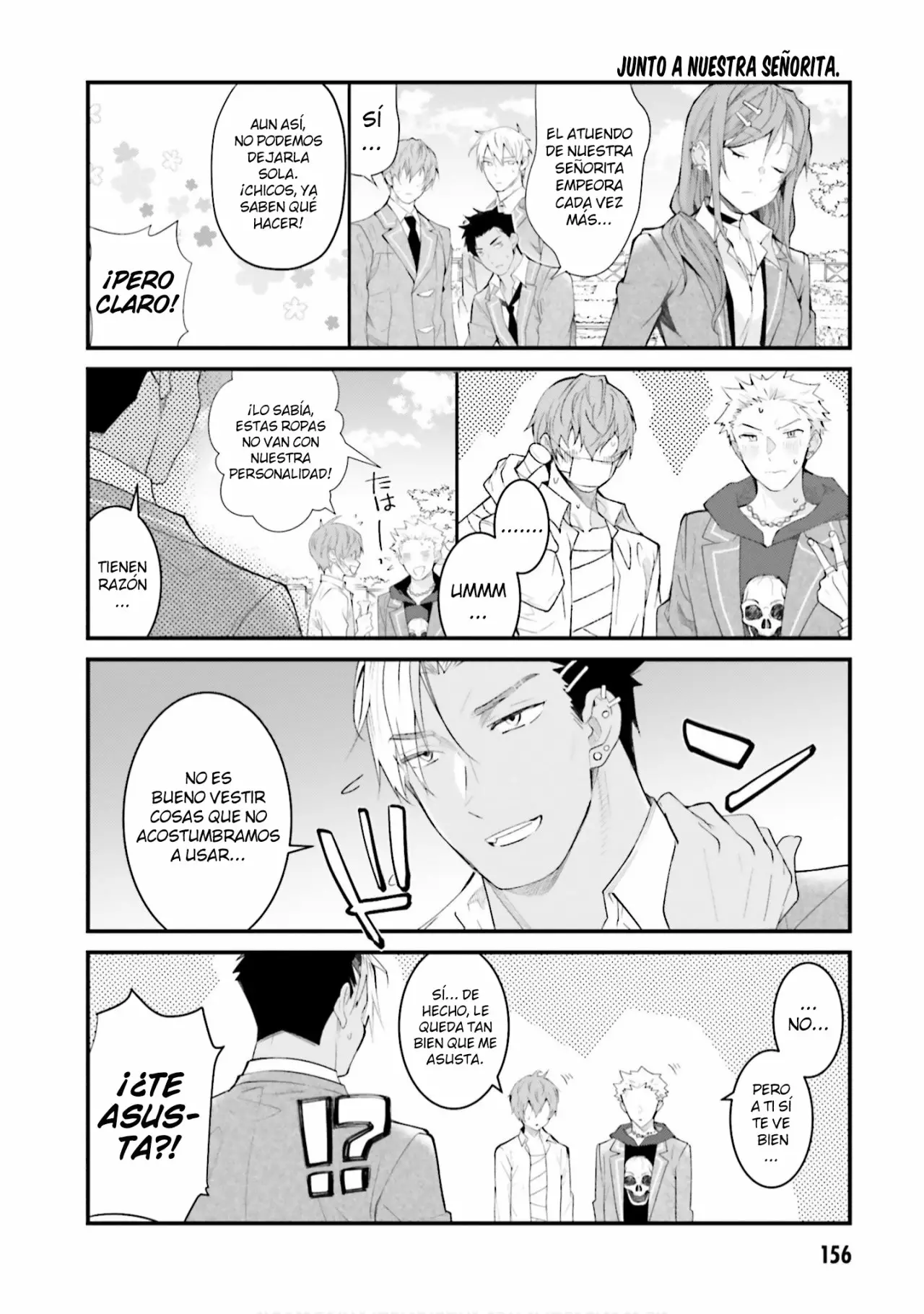 Otome Game Sekai wa Mob ni Kibishii Sekai Desu Capítulo 21.5 - Page 5