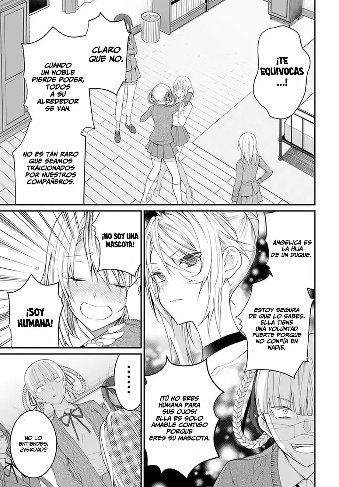 Otome Game Sekai wa Mob ni Kibishii Sekai Desu Capítulo 22 - Page 5