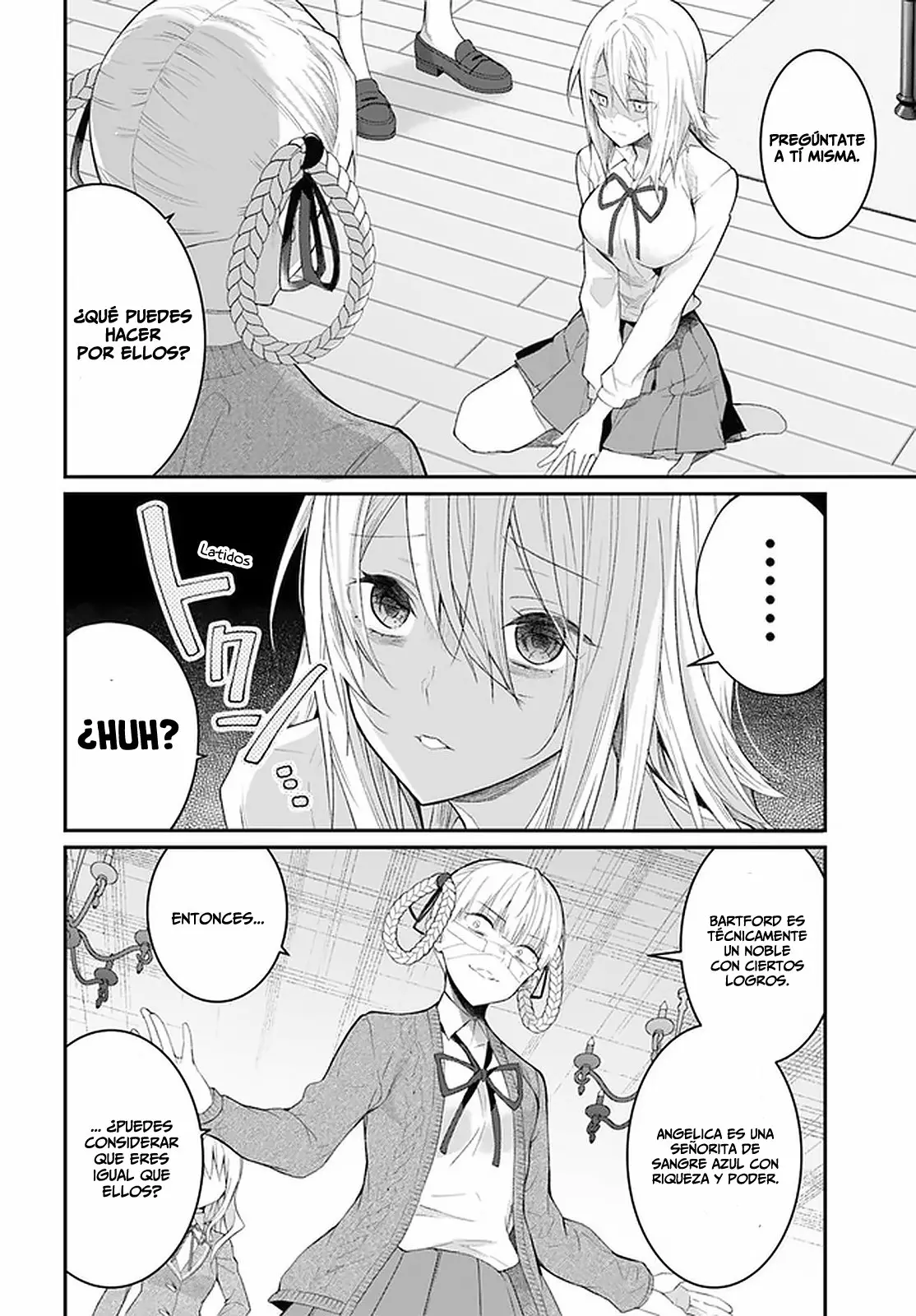 Otome Game Sekai wa Mob ni Kibishii Sekai Desu Capítulo 22 - Page 6