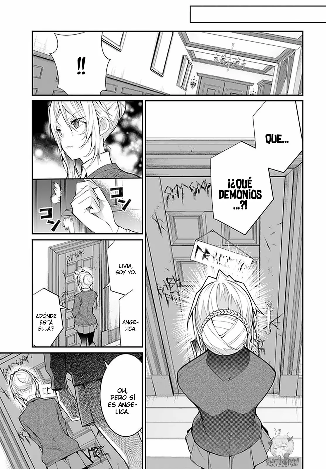 Otome Game Sekai wa Mob ni Kibishii Sekai Desu Capítulo 23 - Page 8