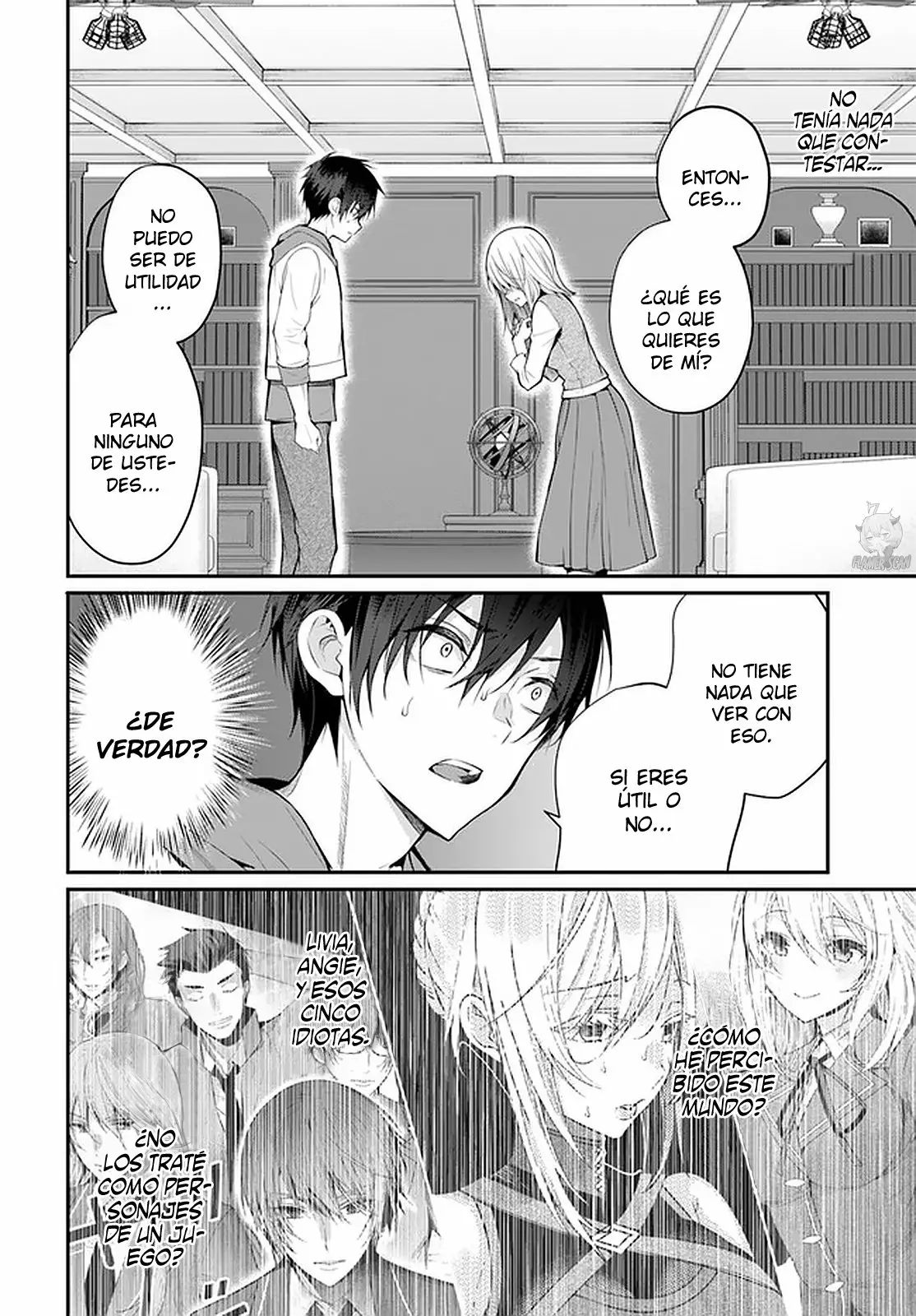 Otome Game Sekai wa Mob ni Kibishii Sekai Desu Capítulo 24 - Page 7
