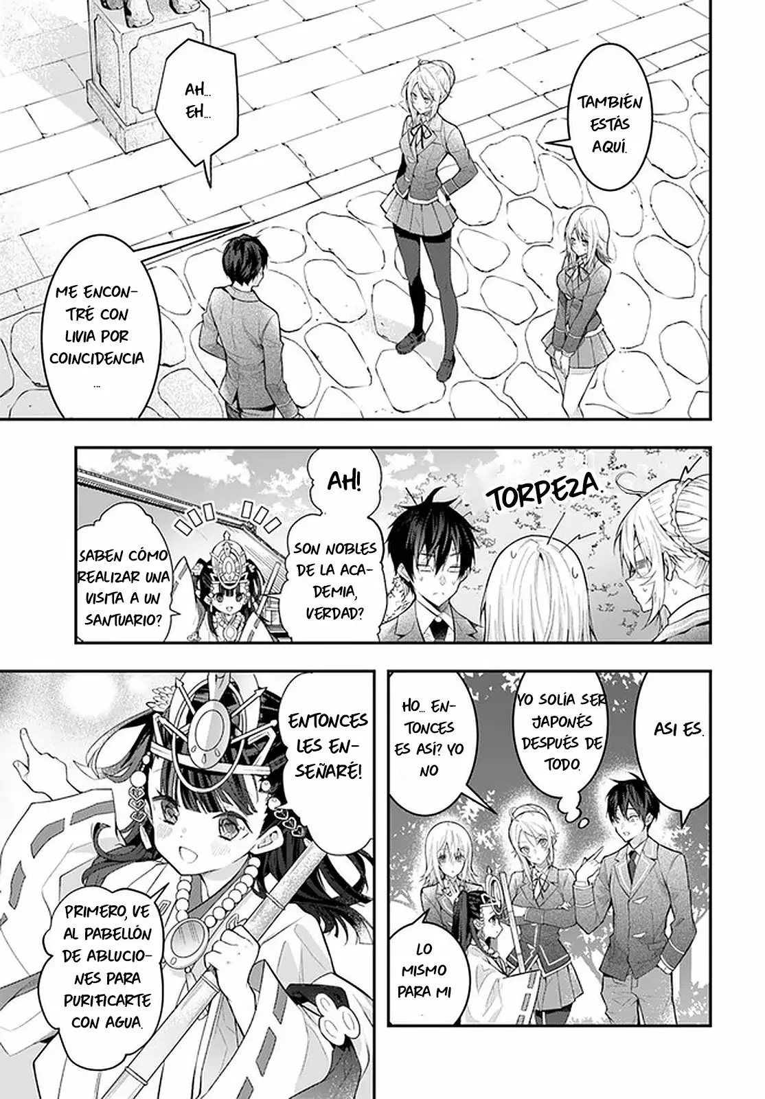 Otome Game Sekai wa Mob ni Kibishii Sekai Desu Capítulo 27 - Page 32