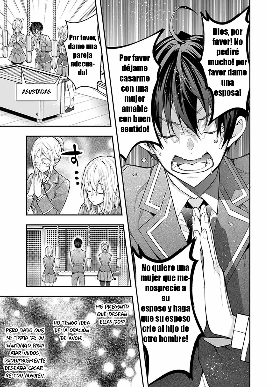 Otome Game Sekai wa Mob ni Kibishii Sekai Desu Capítulo 27 - Page 34