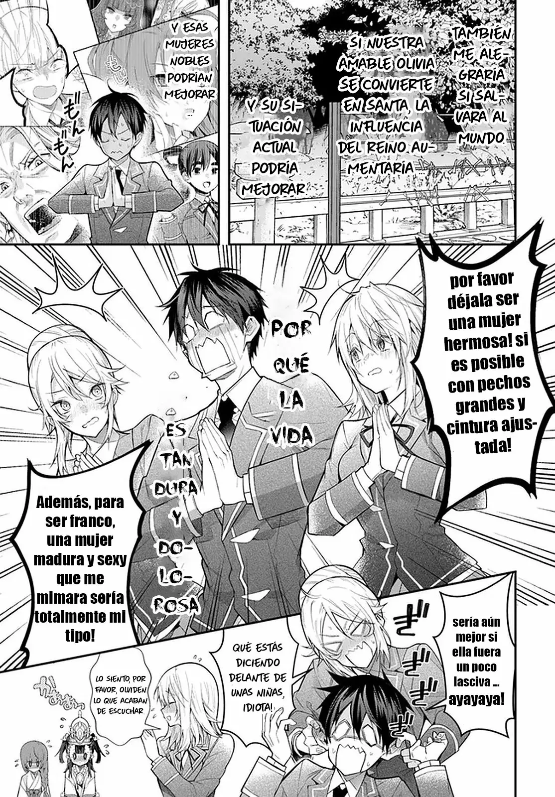 Otome Game Sekai wa Mob ni Kibishii Sekai Desu Capítulo 27 - Page 36