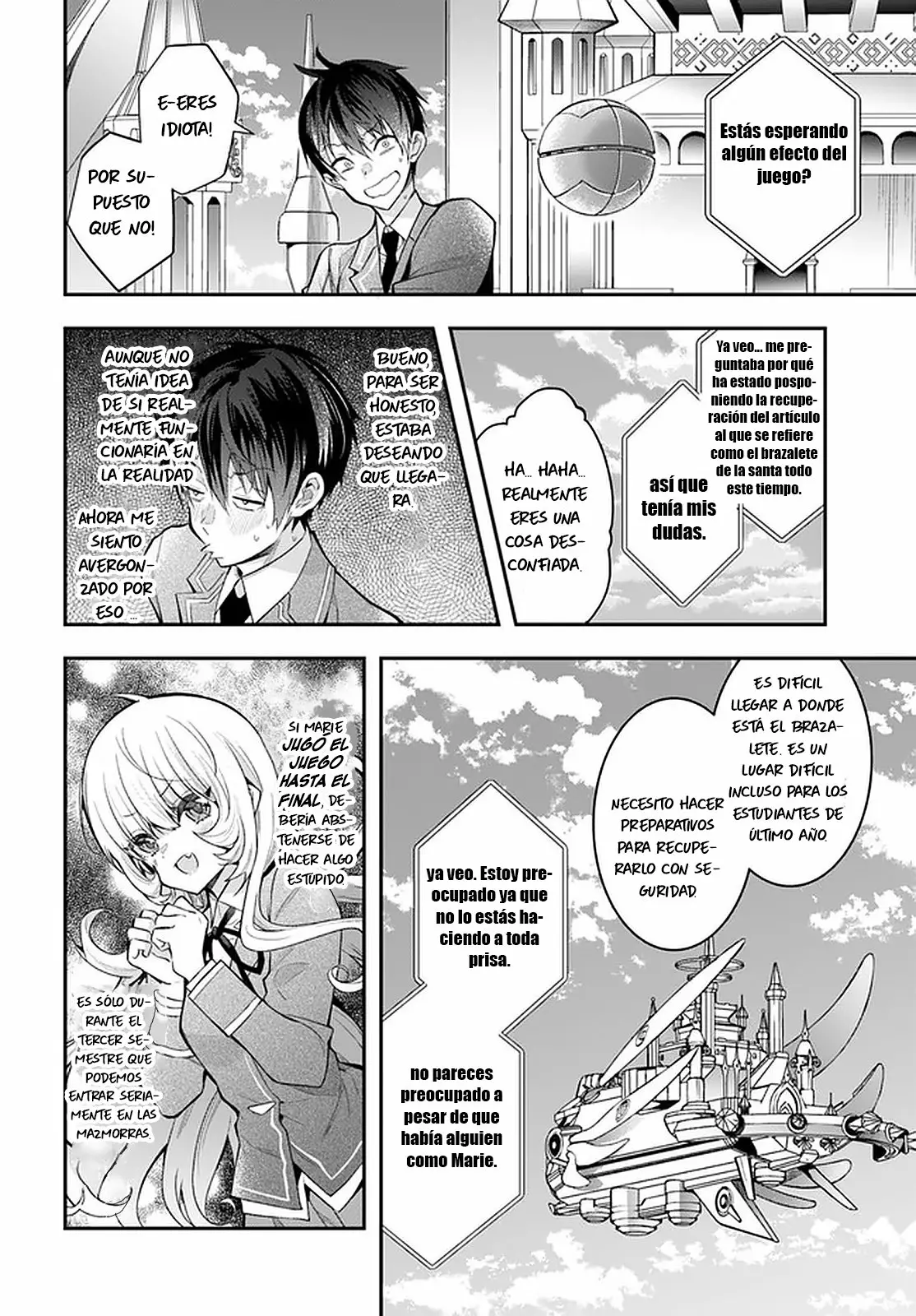 Otome Game Sekai wa Mob ni Kibishii Sekai Desu Capítulo 27 - Page 39