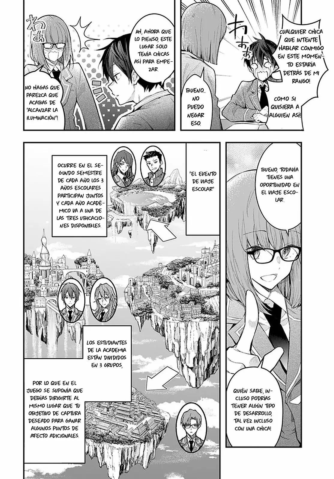 Otome Game Sekai wa Mob ni Kibishii Sekai Desu Capítulo 27 - Page 5