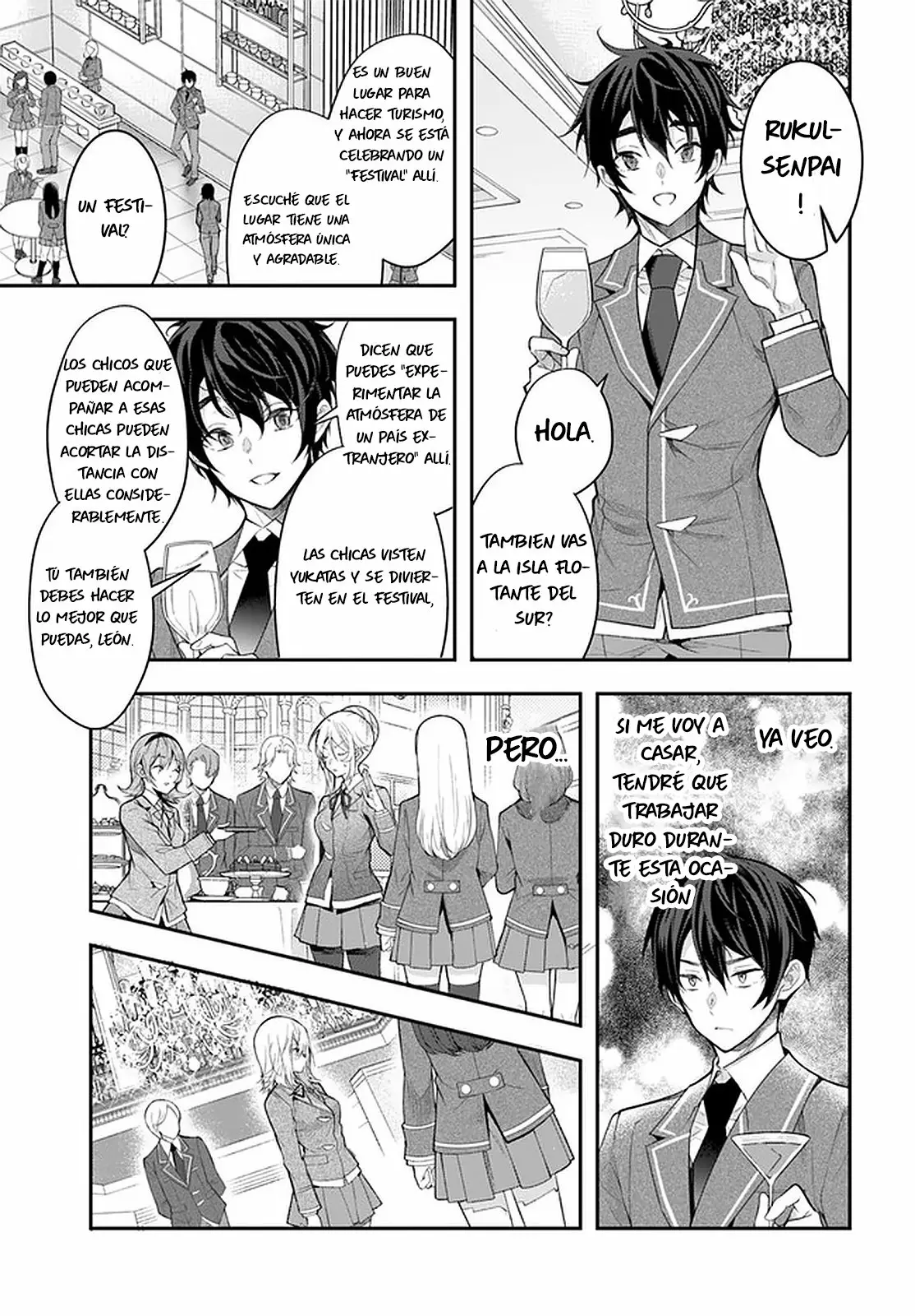 Otome Game Sekai wa Mob ni Kibishii Sekai Desu Capítulo 27 - Page 8