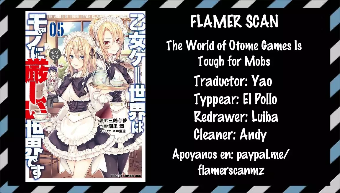 Otome Game Sekai wa Mob ni Kibishii Sekai Desu Capítulo 28 - Page 1