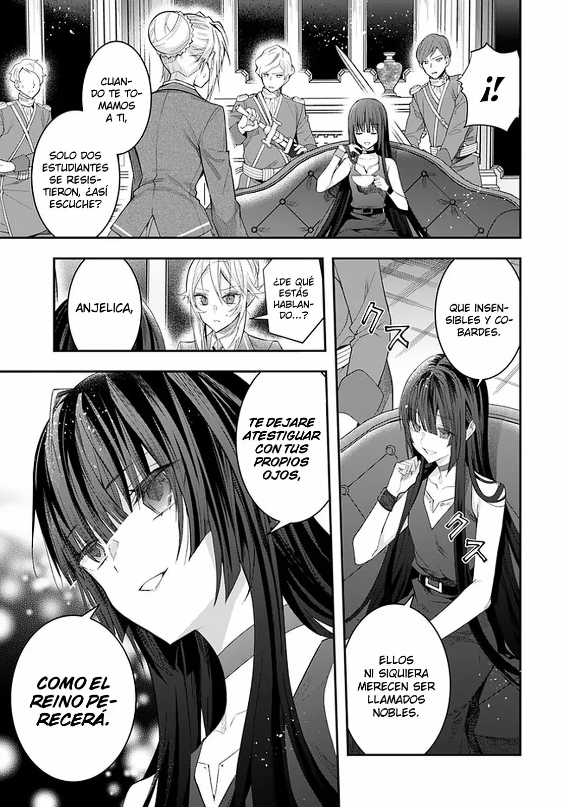 Otome Game Sekai wa Mob ni Kibishii Sekai Desu Capítulo 28 - Page 32