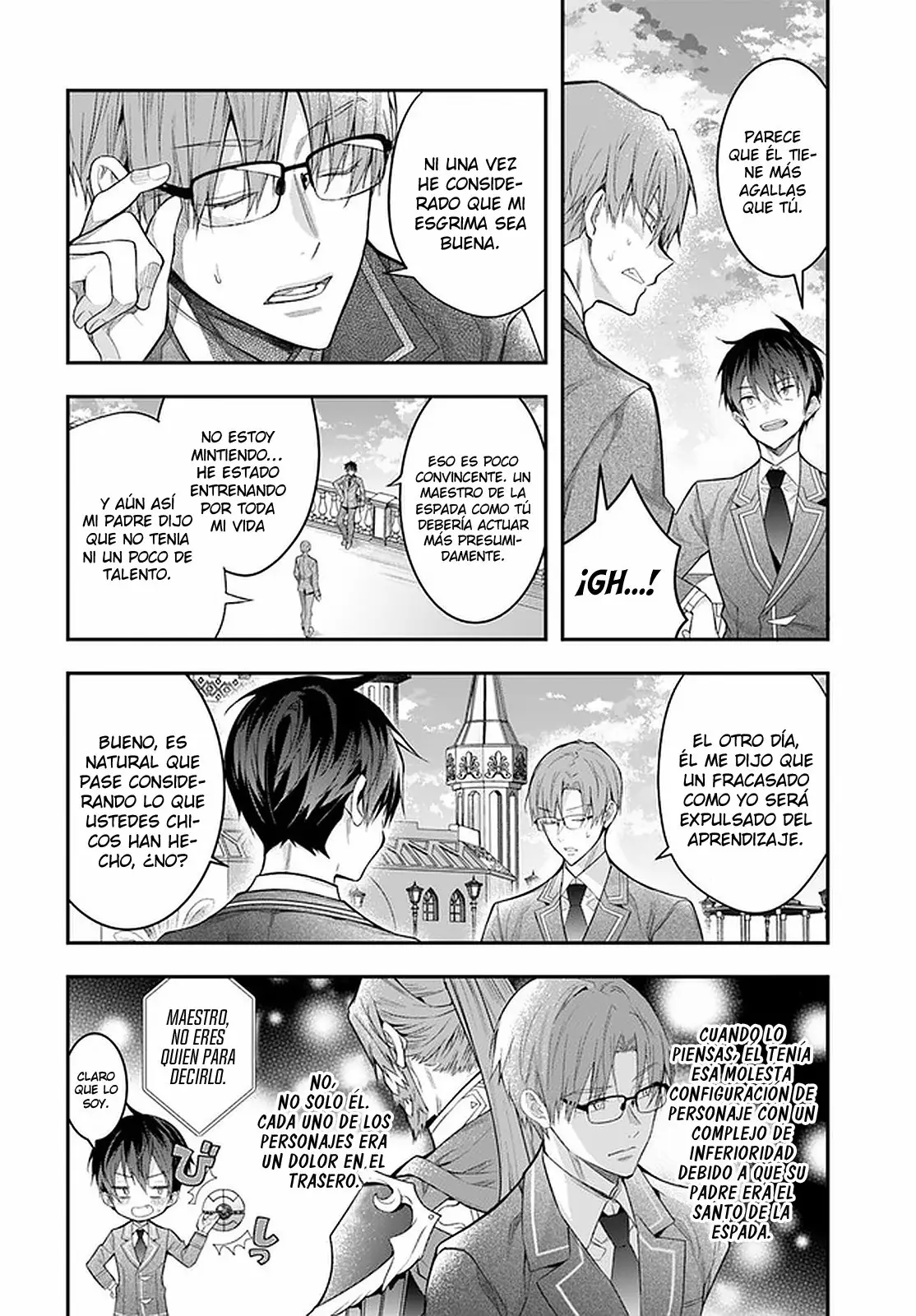Otome Game Sekai wa Mob ni Kibishii Sekai Desu Capítulo 28 - Page 4