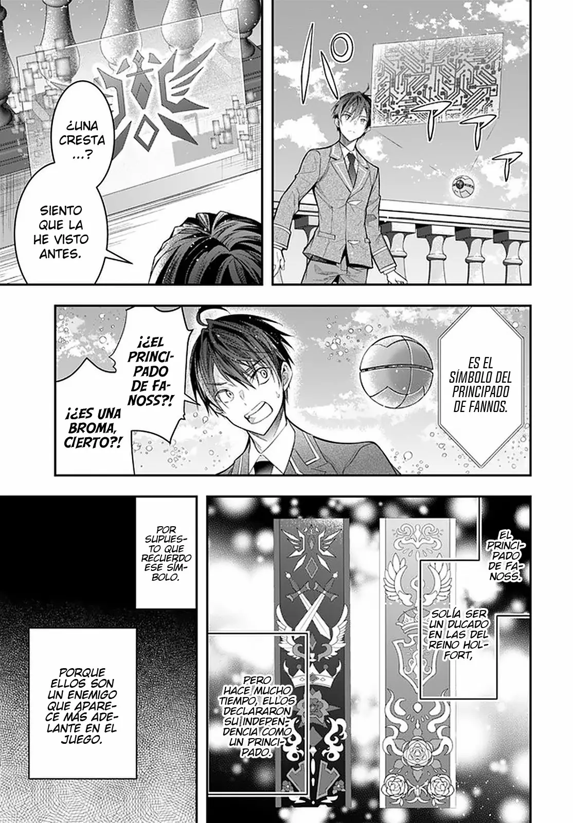 Otome Game Sekai wa Mob ni Kibishii Sekai Desu Capítulo 28 - Page 9