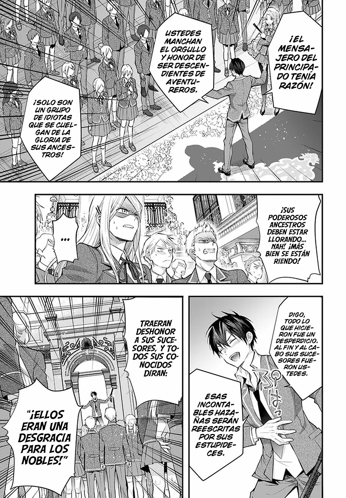 Otome Game Sekai wa Mob ni Kibishii Sekai Desu Capítulo 29 - Page 17