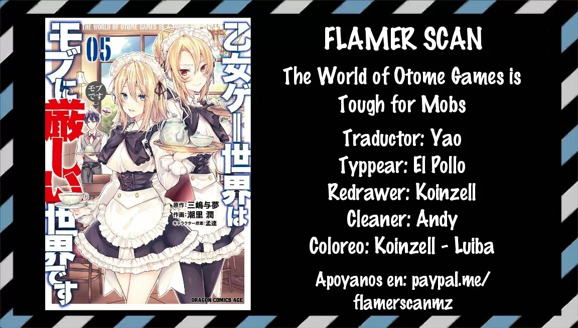 Otome Game Sekai wa Mob ni Kibishii Sekai Desu Capítulo 30 - Page 1