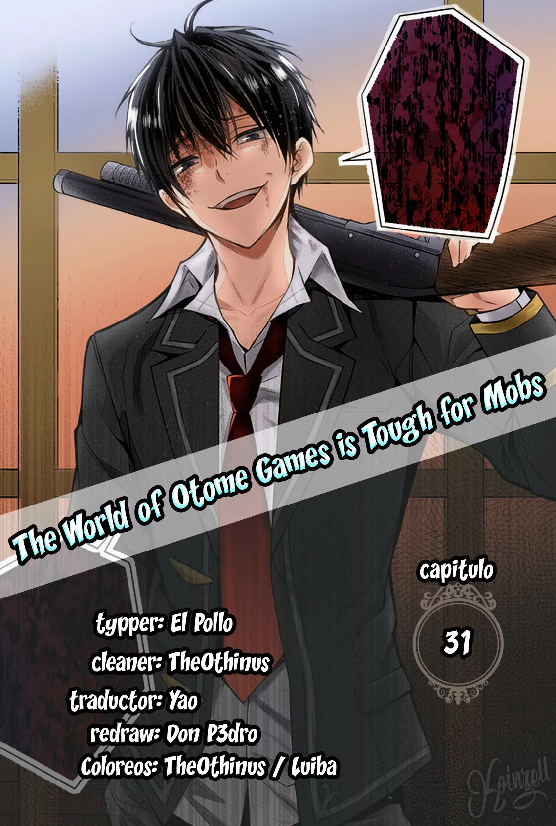 Otome Game Sekai wa Mob ni Kibishii Sekai Desu Capítulo 31 - Page 1