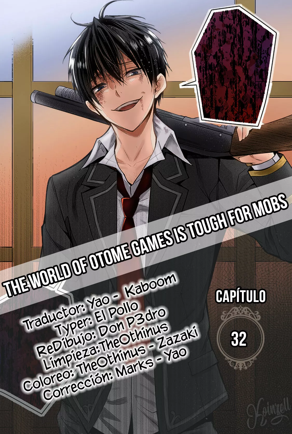 Otome Game Sekai wa Mob ni Kibishii Sekai Desu Capítulo 32 - Page 1
