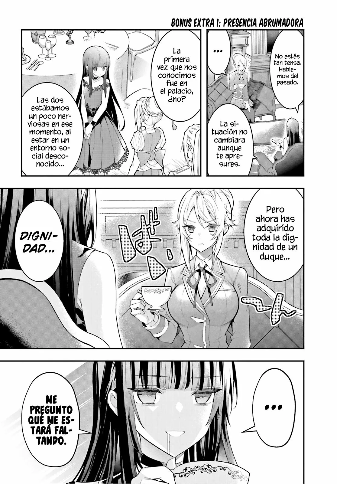 Otome Game Sekai wa Mob ni Kibishii Sekai Desu Capítulo 33.5 - Page 3