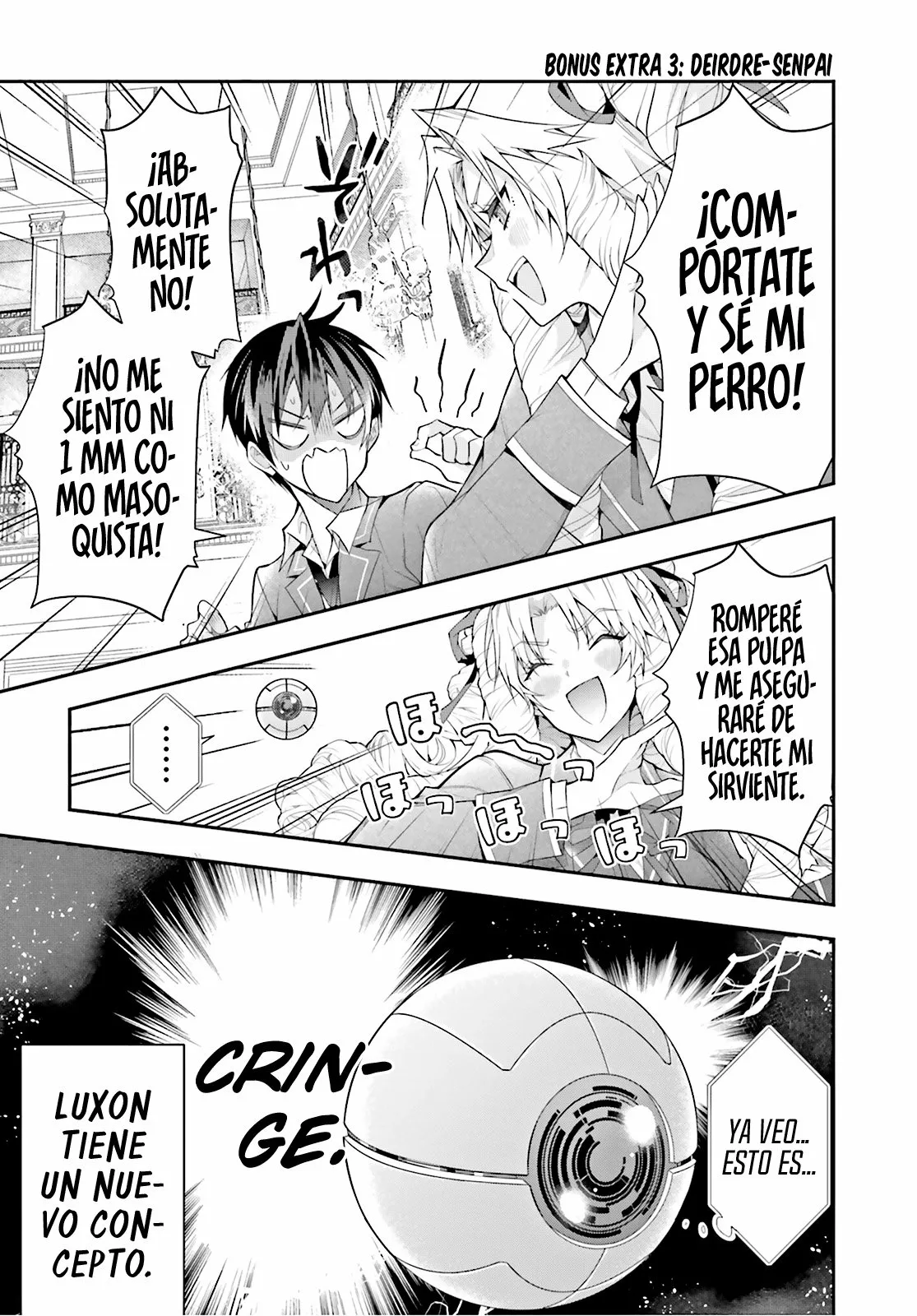 Otome Game Sekai wa Mob ni Kibishii Sekai Desu Capítulo 33.5 - Page 5