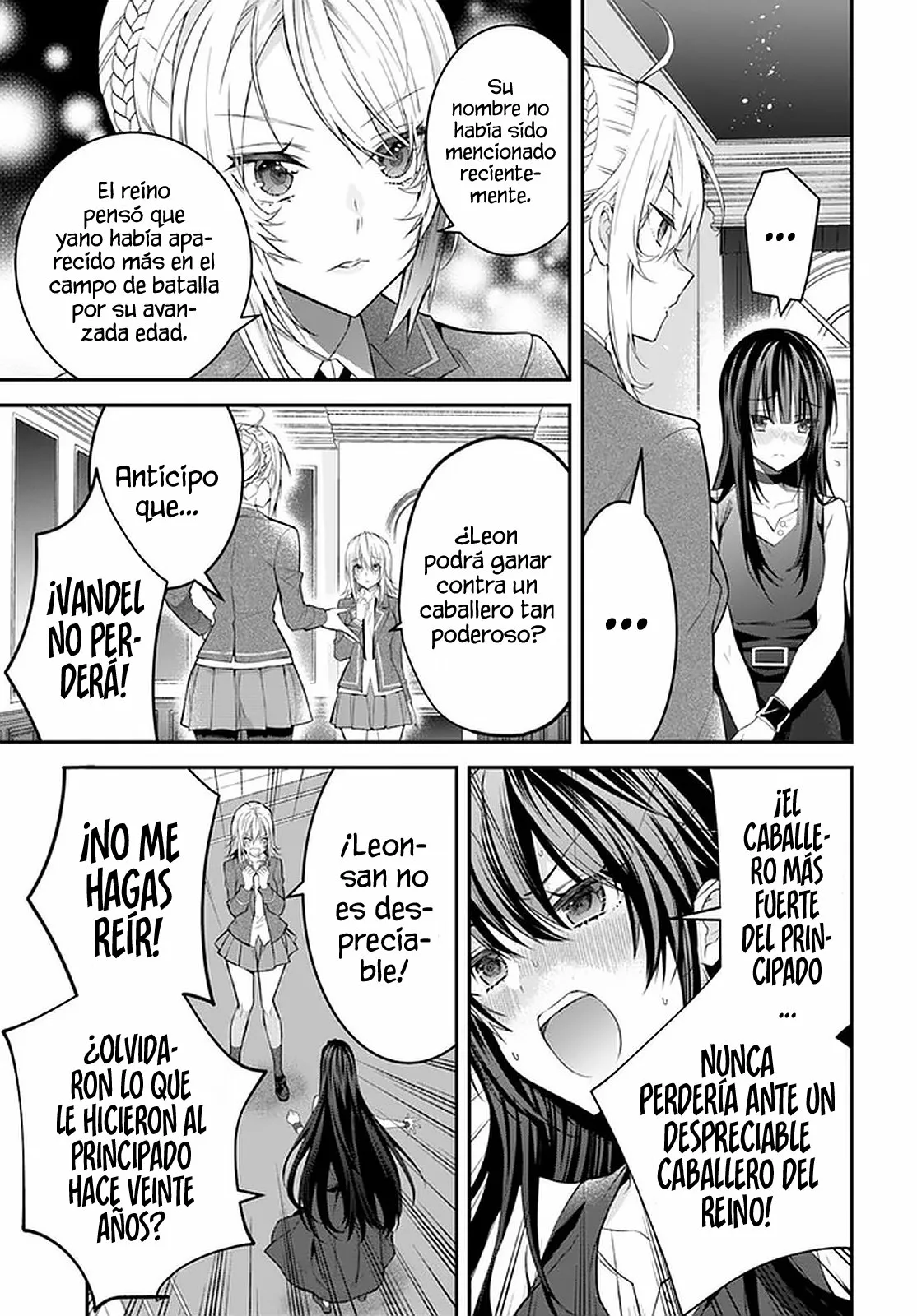 Otome Game Sekai wa Mob ni Kibishii Sekai Desu Capítulo 34 - Page 16