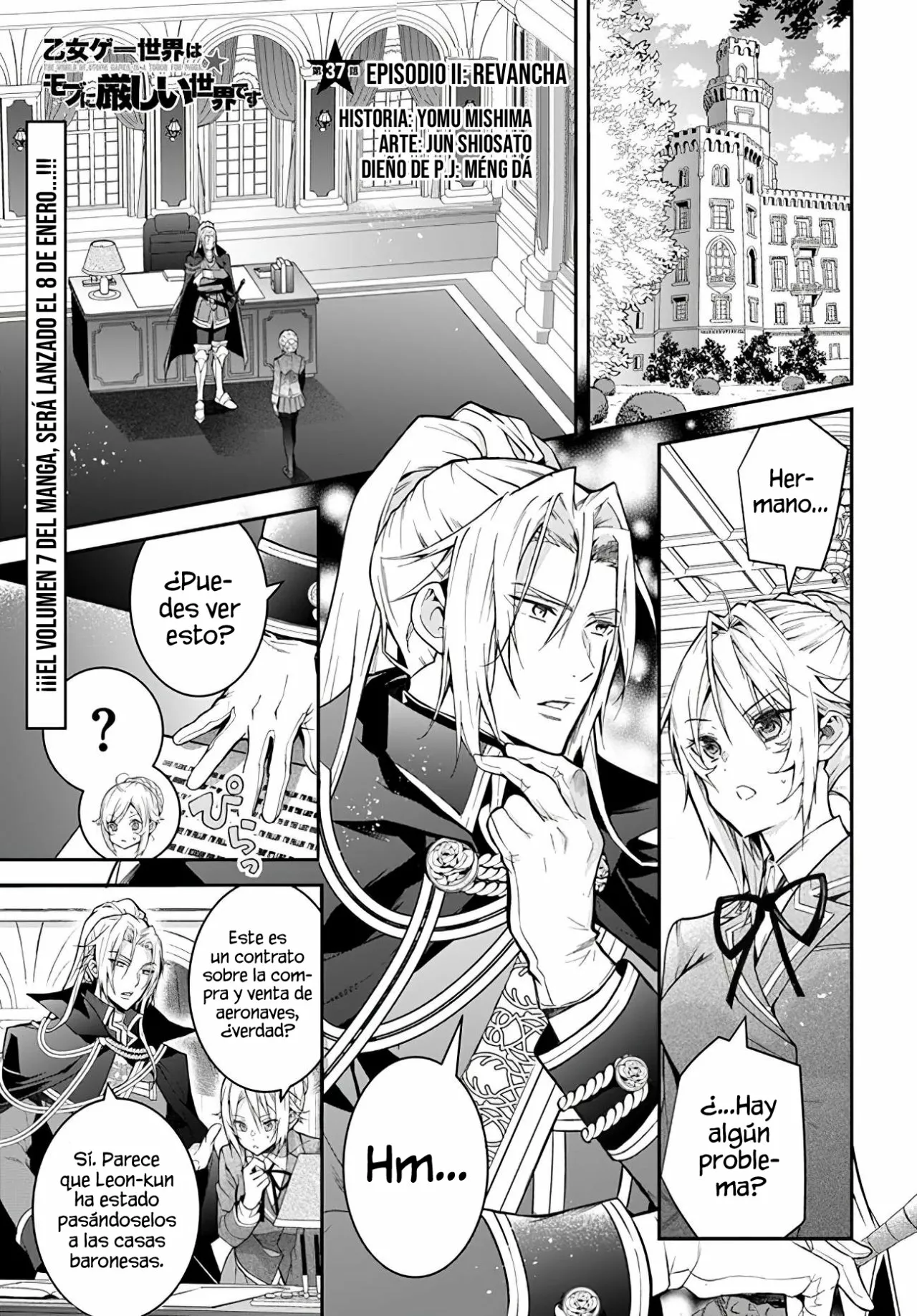 Otome Game Sekai wa Mob ni Kibishii Sekai Desu Capítulo 37 - Page 2