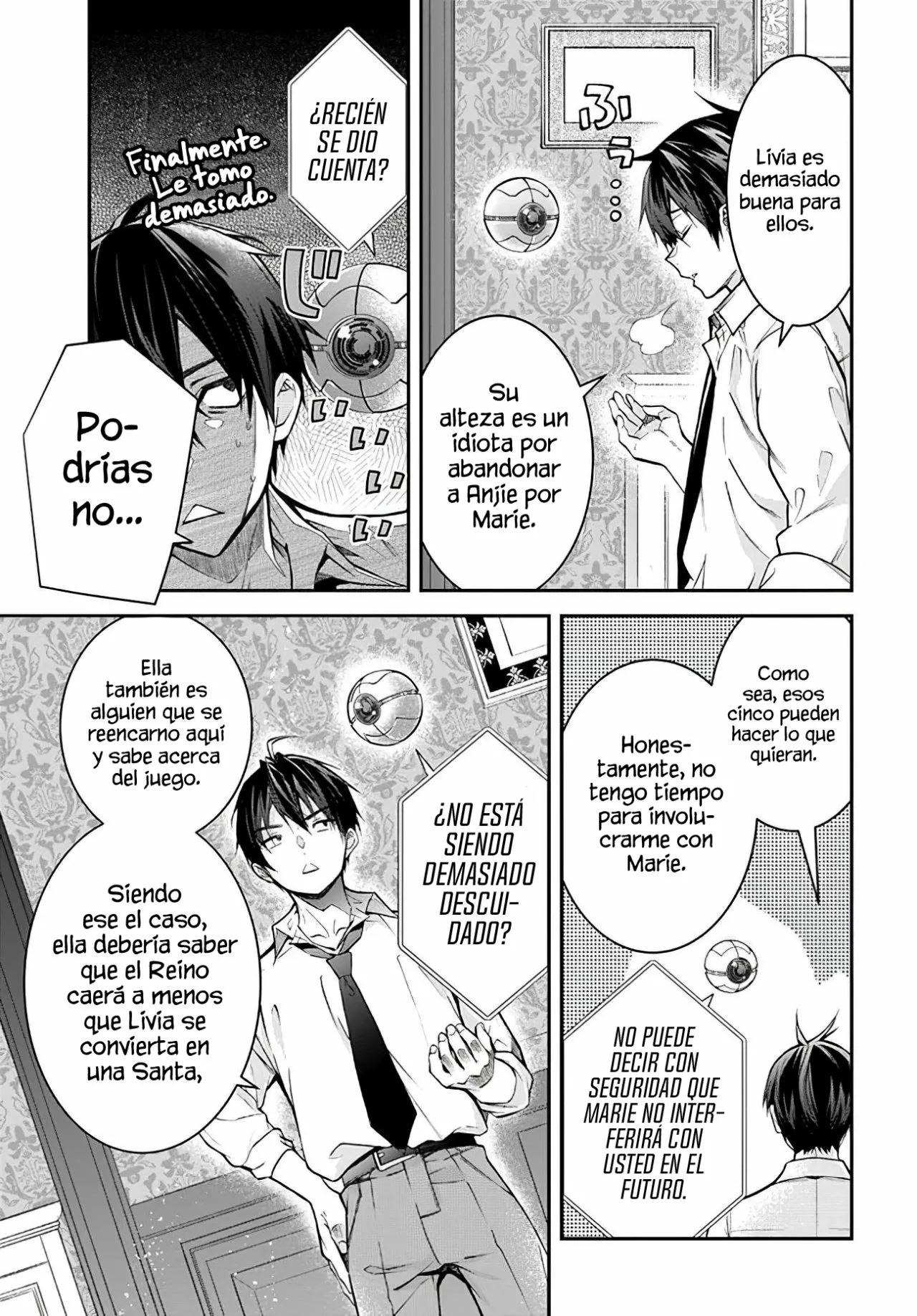 Otome Game Sekai wa Mob ni Kibishii Sekai Desu Capítulo 37 - Page 20