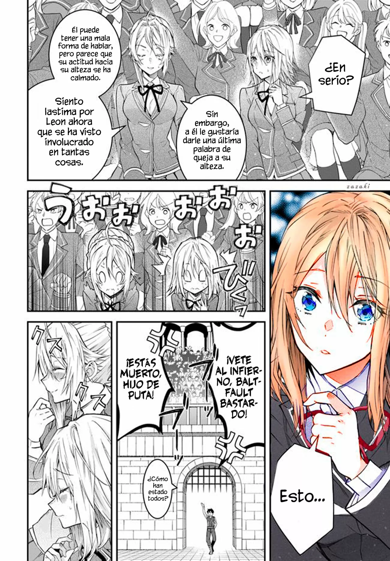 Otome Game Sekai wa Mob ni Kibishii Sekai Desu Capítulo 37 - Page 23