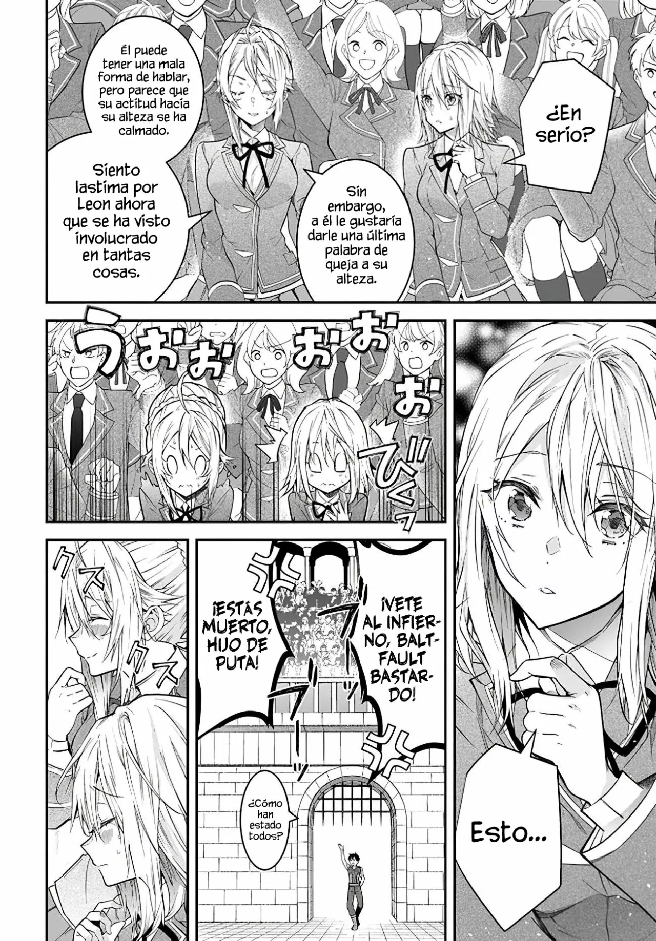 Otome Game Sekai wa Mob ni Kibishii Sekai Desu Capítulo 37 - Page 24