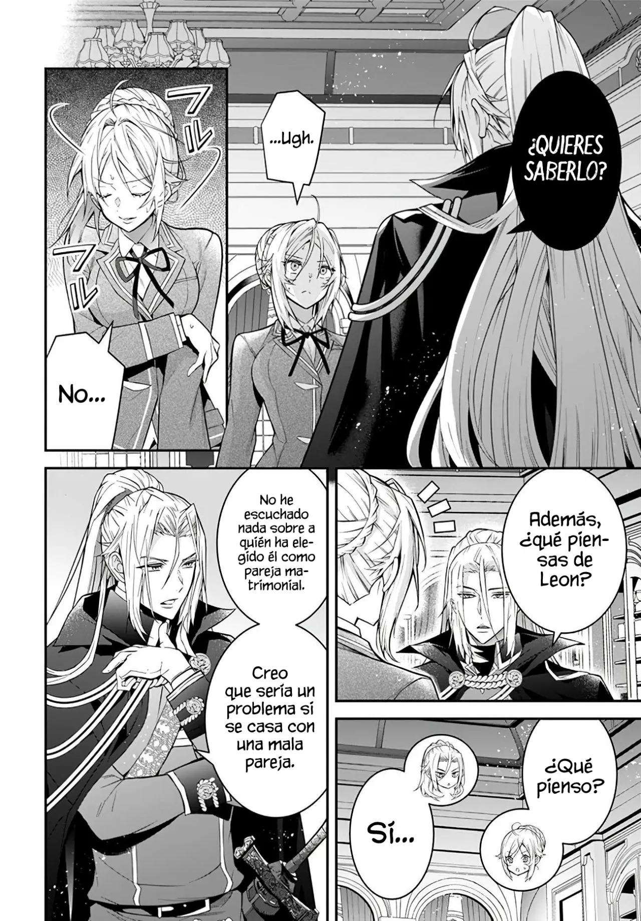Otome Game Sekai wa Mob ni Kibishii Sekai Desu Capítulo 37 - Page 9