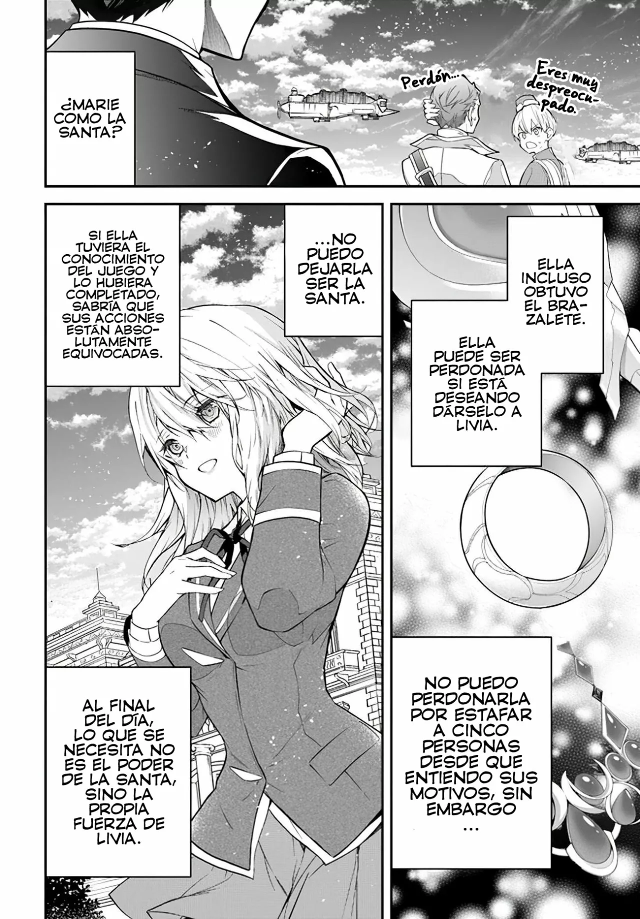 Otome Game Sekai wa Mob ni Kibishii Sekai Desu Capítulo 38 - Page 30