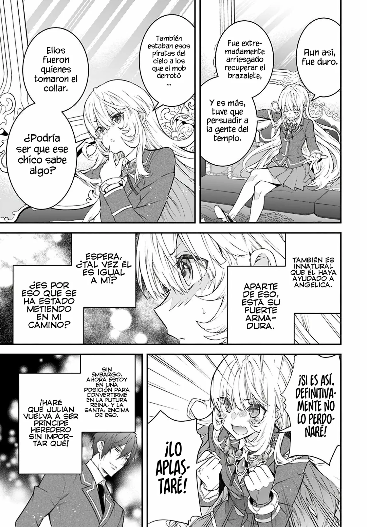 Otome Game Sekai wa Mob ni Kibishii Sekai Desu Capítulo 38 - Page 33