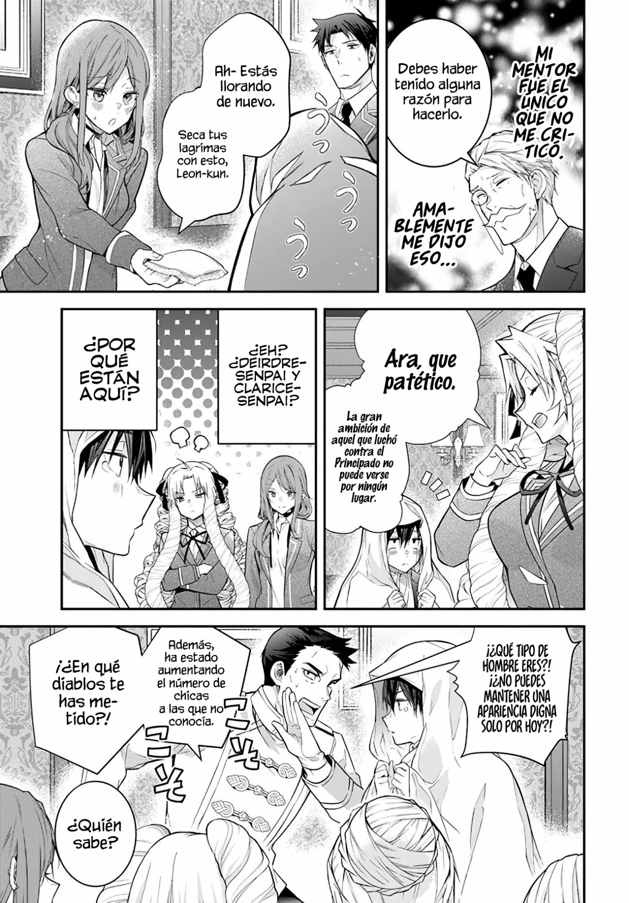 Otome Game Sekai wa Mob ni Kibishii Sekai Desu Capítulo 38 - Page 6