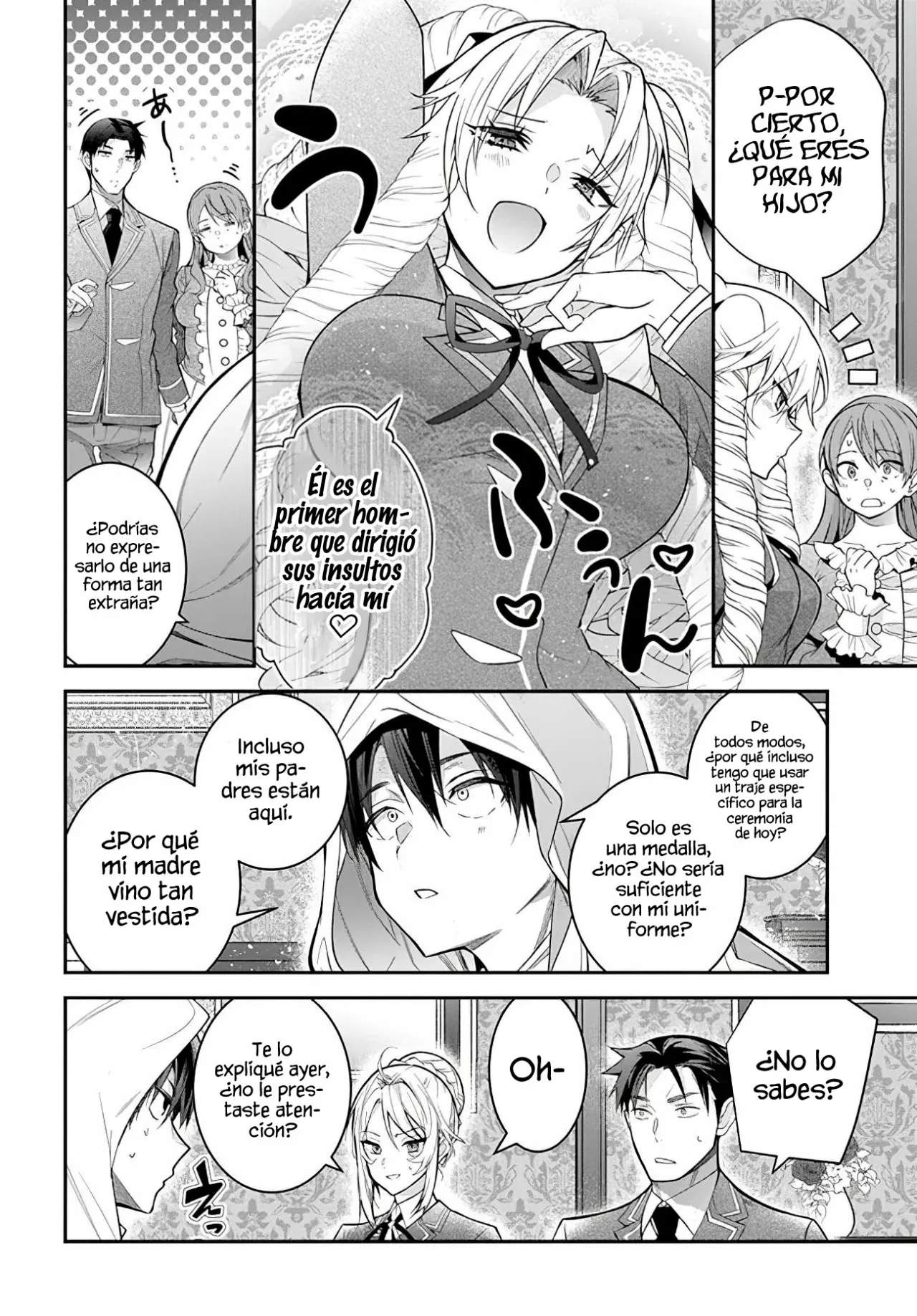 Otome Game Sekai wa Mob ni Kibishii Sekai Desu Capítulo 38 - Page 7