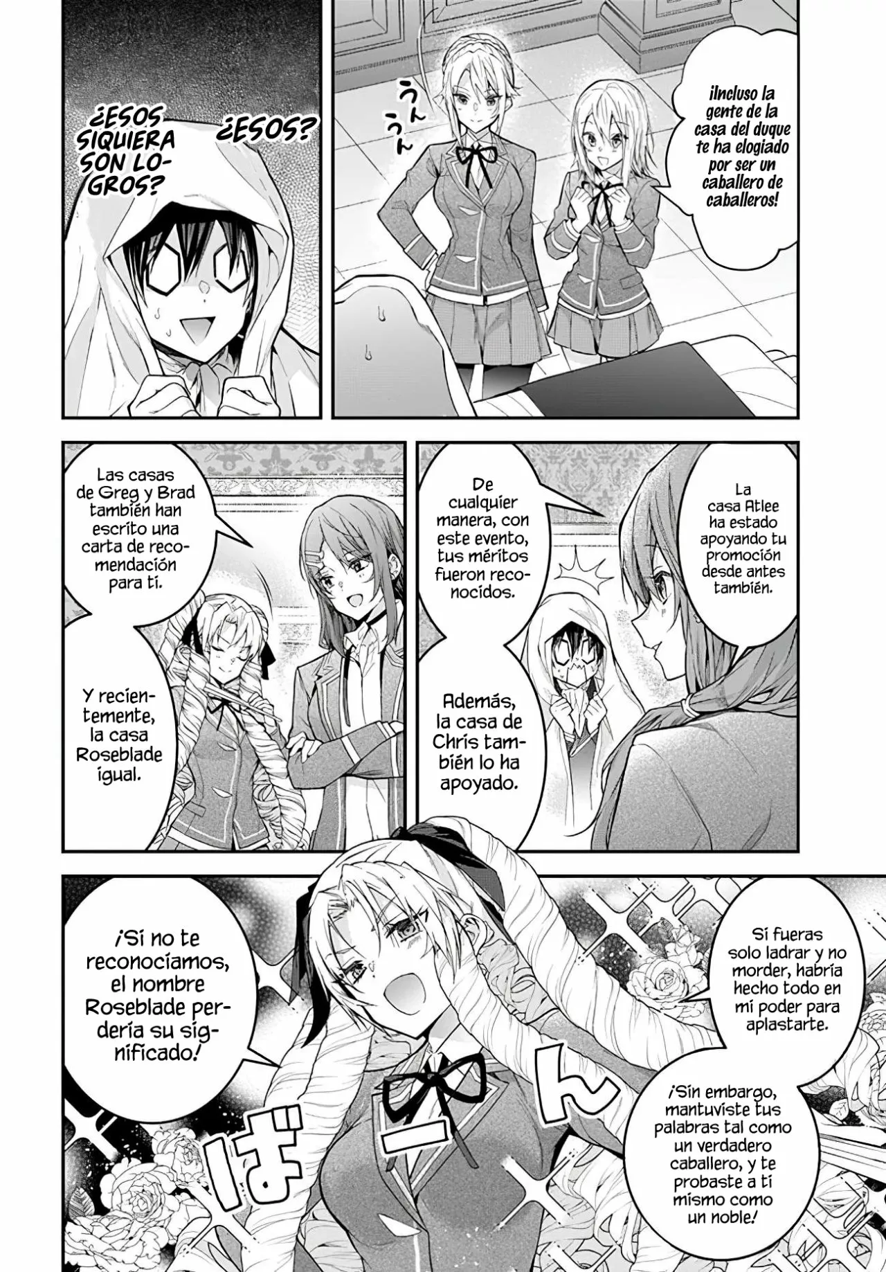 Otome Game Sekai wa Mob ni Kibishii Sekai Desu Capítulo 38 - Page 9