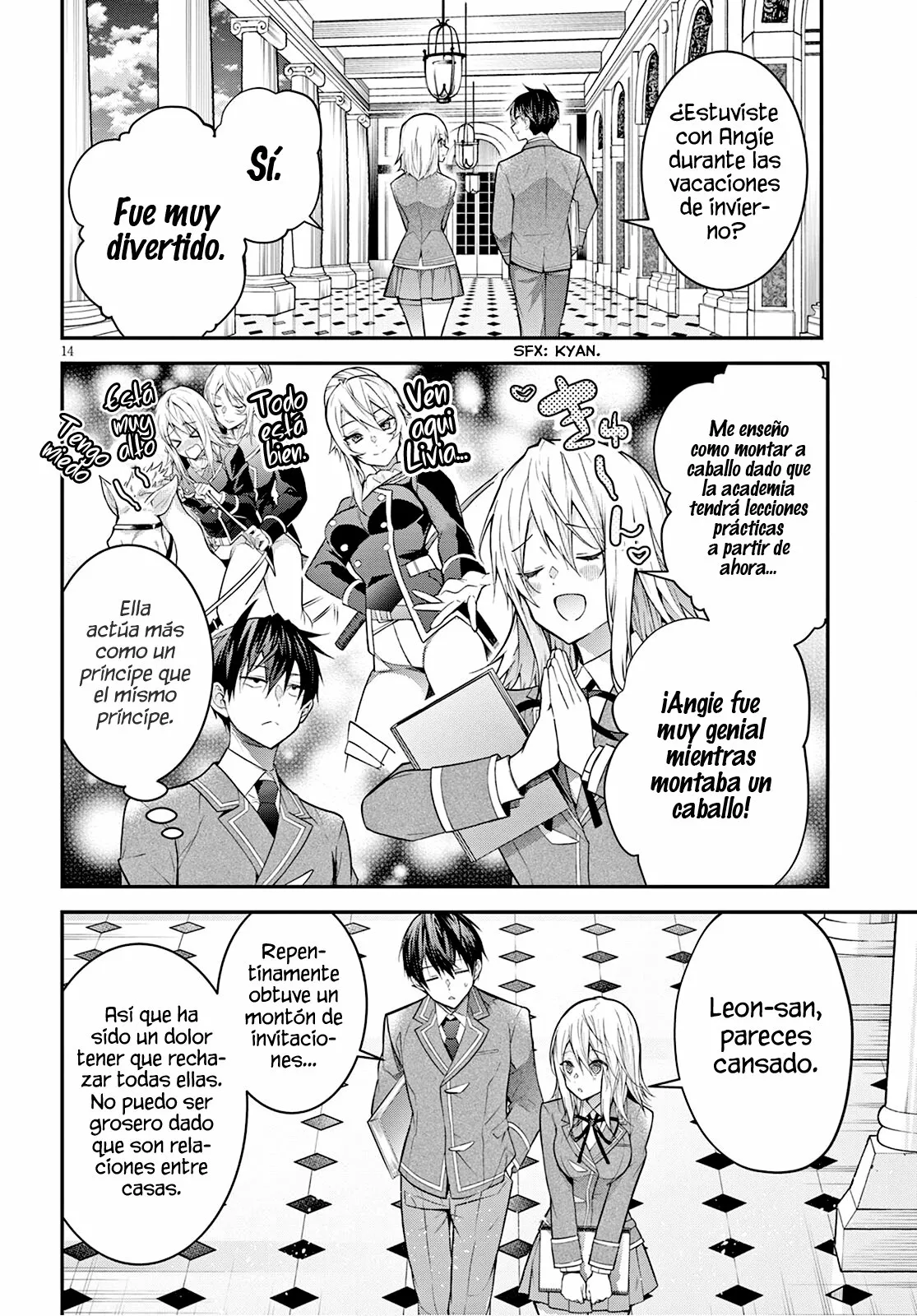 Otome Game Sekai wa Mob ni Kibishii Sekai Desu Capítulo 39 - Page 16