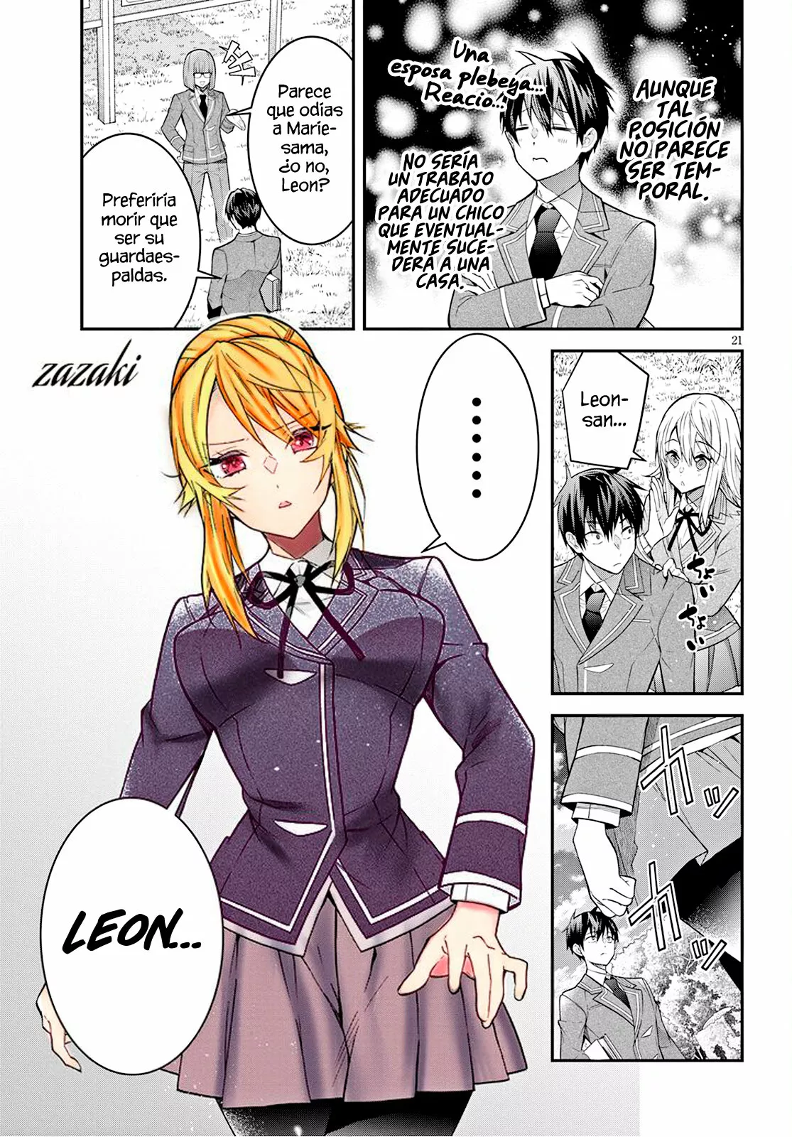 Otome Game Sekai wa Mob ni Kibishii Sekai Desu Capítulo 39 - Page 23