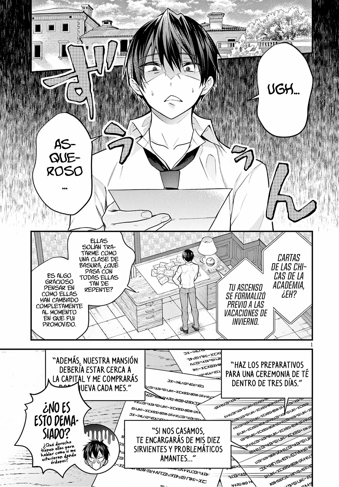 Otome Game Sekai wa Mob ni Kibishii Sekai Desu Capítulo 39 - Page 3