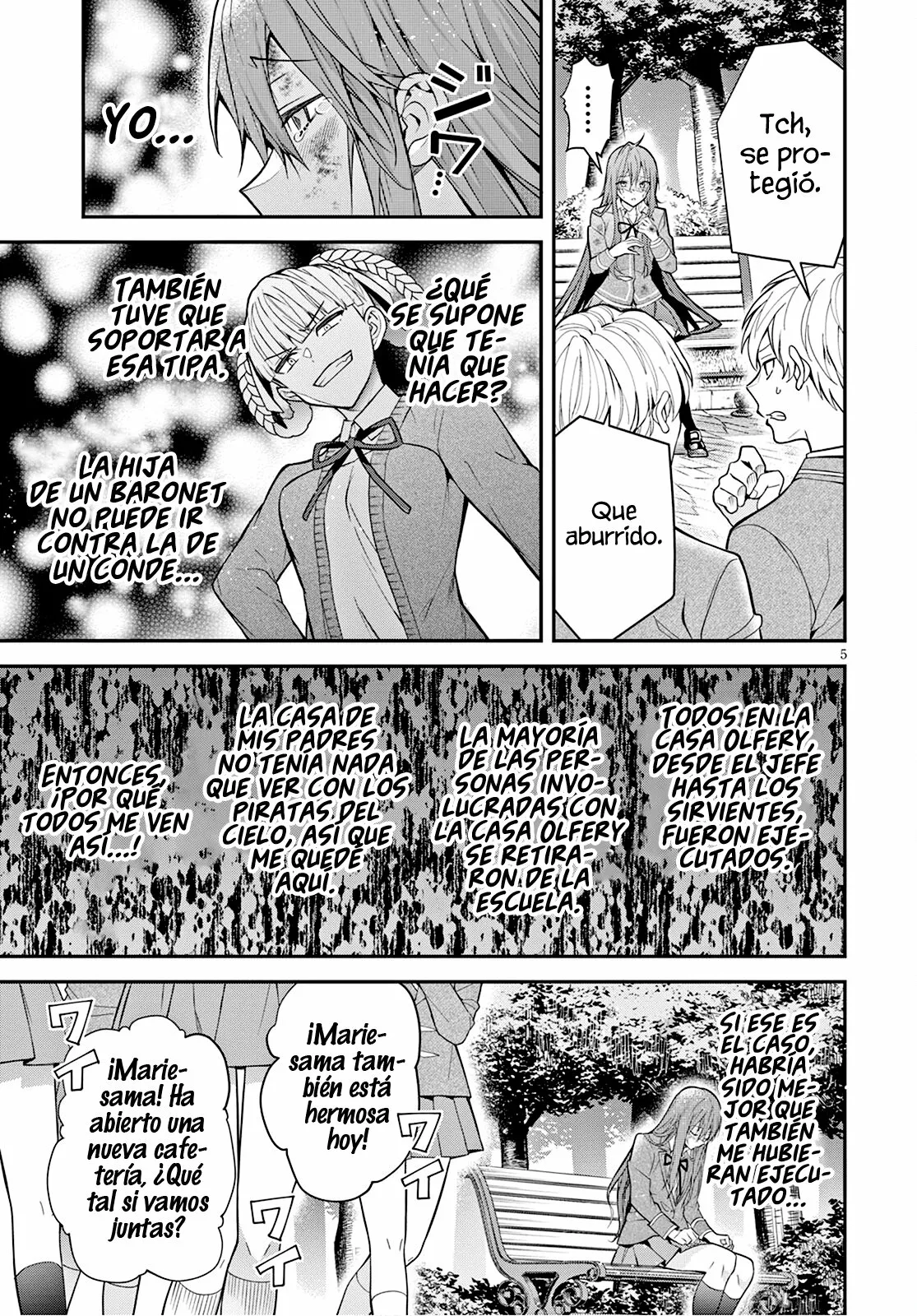Otome Game Sekai wa Mob ni Kibishii Sekai Desu Capítulo 39 - Page 7