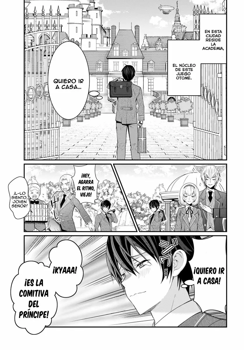 Otome Game Sekai wa Mob ni Kibishii Sekai Desu Capítulo 4 - Page 12