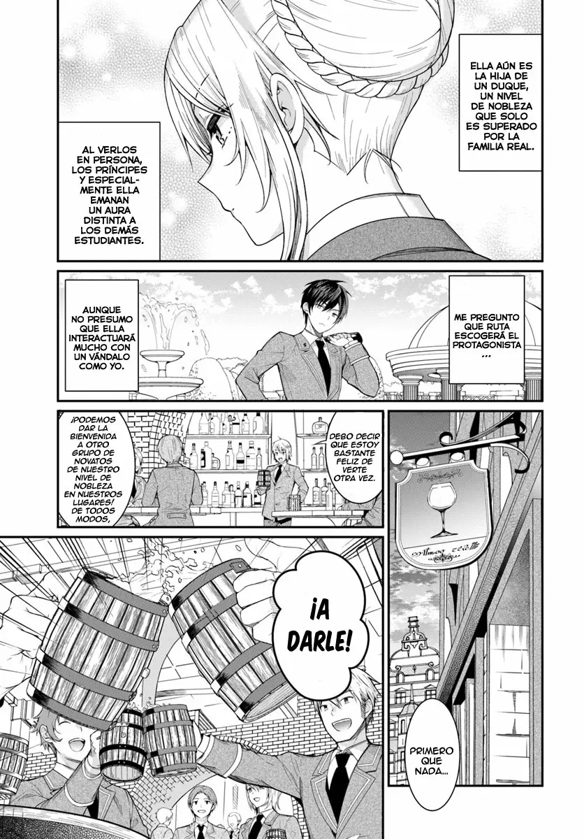 Otome Game Sekai wa Mob ni Kibishii Sekai Desu Capítulo 4 - Page 15