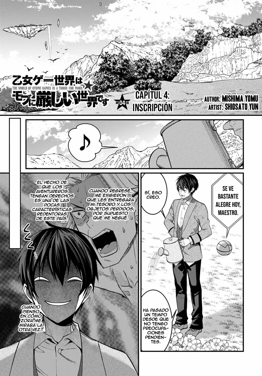 Otome Game Sekai wa Mob ni Kibishii Sekai Desu Capítulo 4 - Page 2