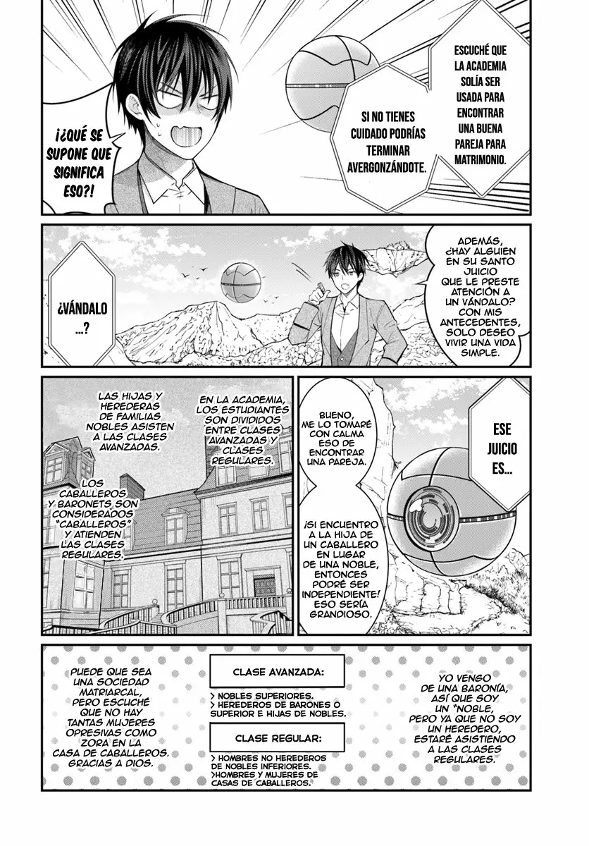 Otome Game Sekai wa Mob ni Kibishii Sekai Desu Capítulo 4 - Page 5