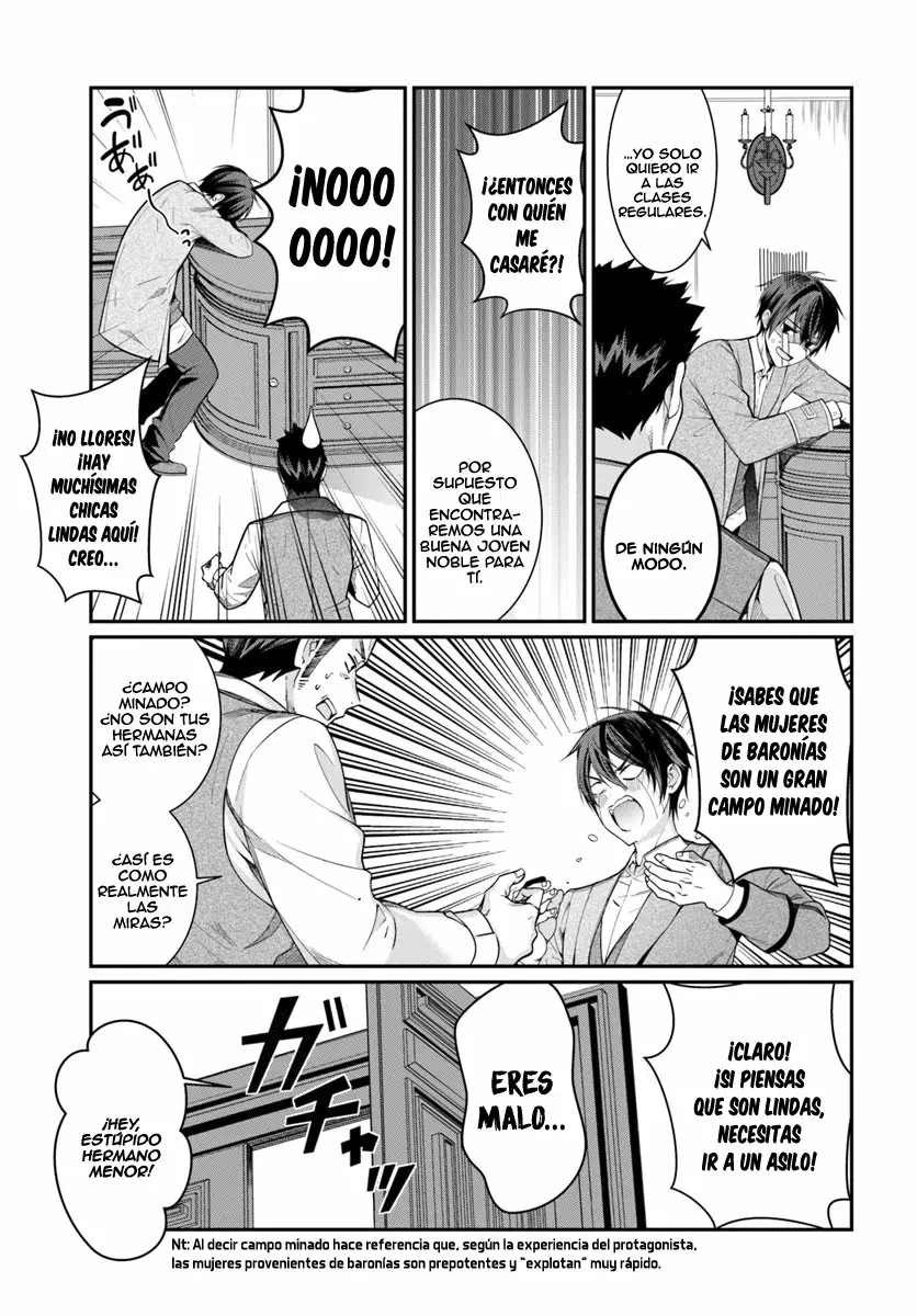 Otome Game Sekai wa Mob ni Kibishii Sekai Desu Capítulo 4 - Page 8