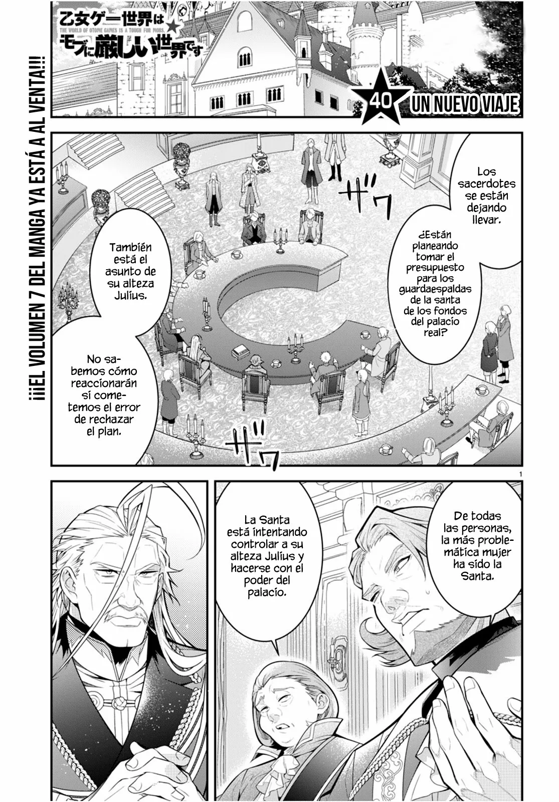 Otome Game Sekai wa Mob ni Kibishii Sekai Desu Capítulo 40 - Page 2