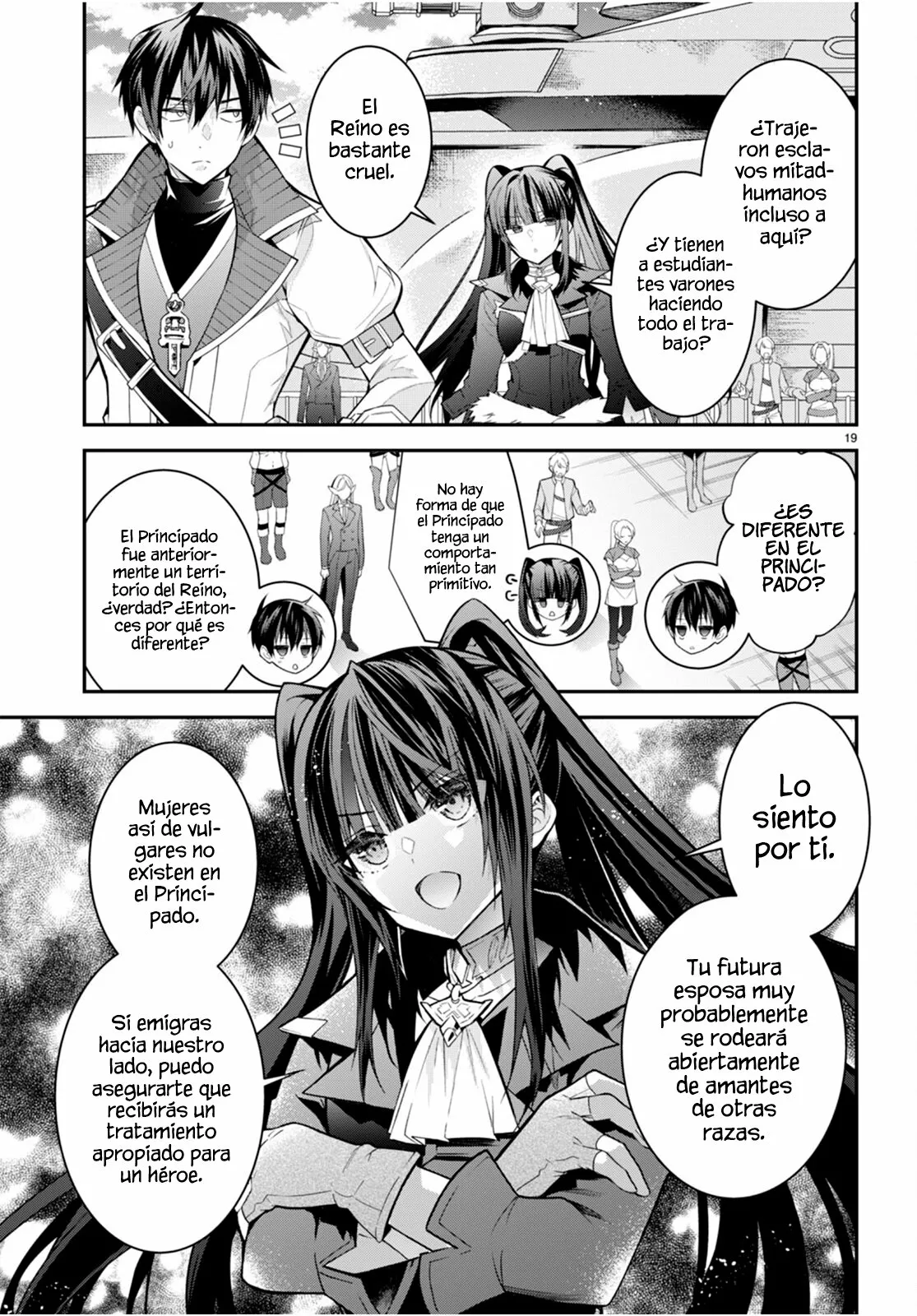 Otome Game Sekai wa Mob ni Kibishii Sekai Desu Capítulo 40 - Page 22